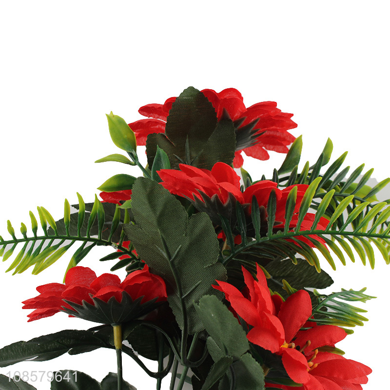 Latest products 6heads natural artificial flower for sale