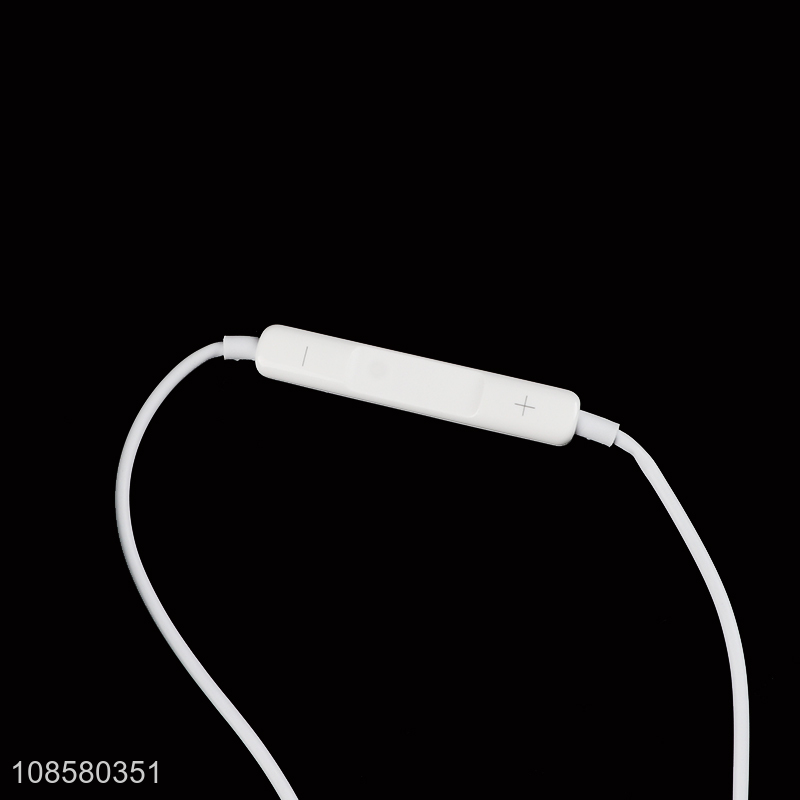 Wholesale 110cm in-ear earphone(lighting  plug pop-up version)