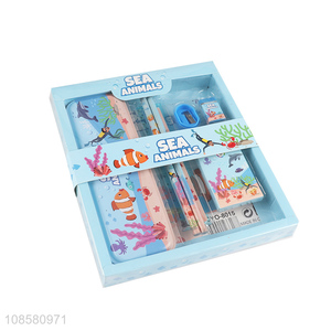 Yiwu market children school students stationery set for sale