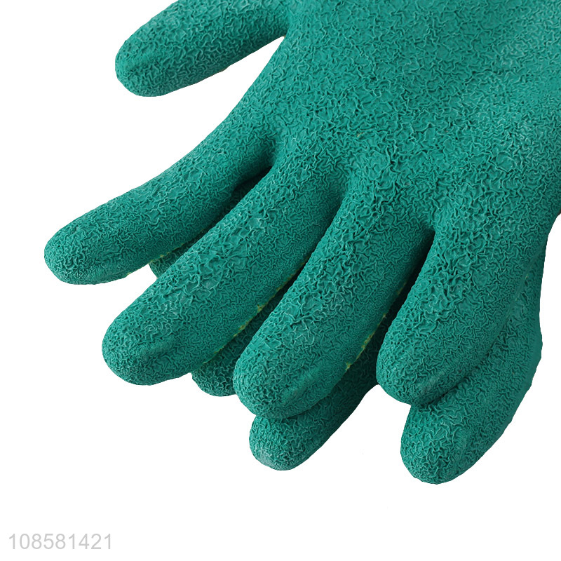 Wholesale protective latex working gloves custom safety gloves