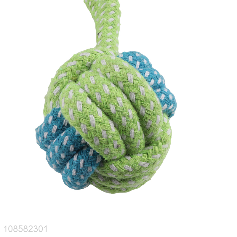 New arrival dog rope toy pet chew toy for dental cleaning