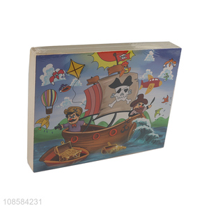 New product kids education jiasaw puzzle toy in wooden box