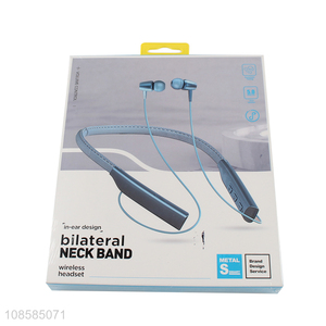 Popular products bilateral neck band wireless headset for sale