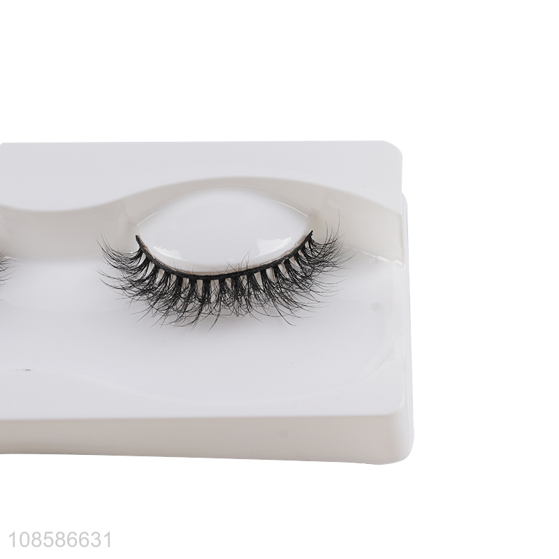 New products 1 pair faux mink false eyelashes for women girls