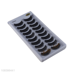 New products 10 pairs 5D false eyelashes lightweight fake lashes