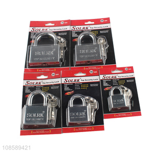 Good quality multi-purpose safety theftproof iron padlock