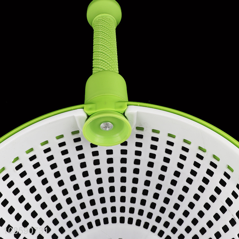 Factory price fruit vegetable drain basket for kitchen gadget