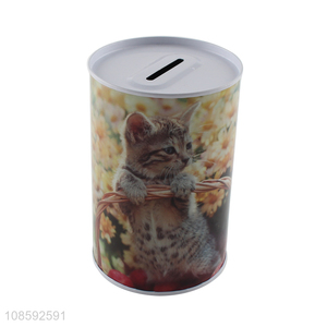 Factory price metal money box tin saving pot wholesale