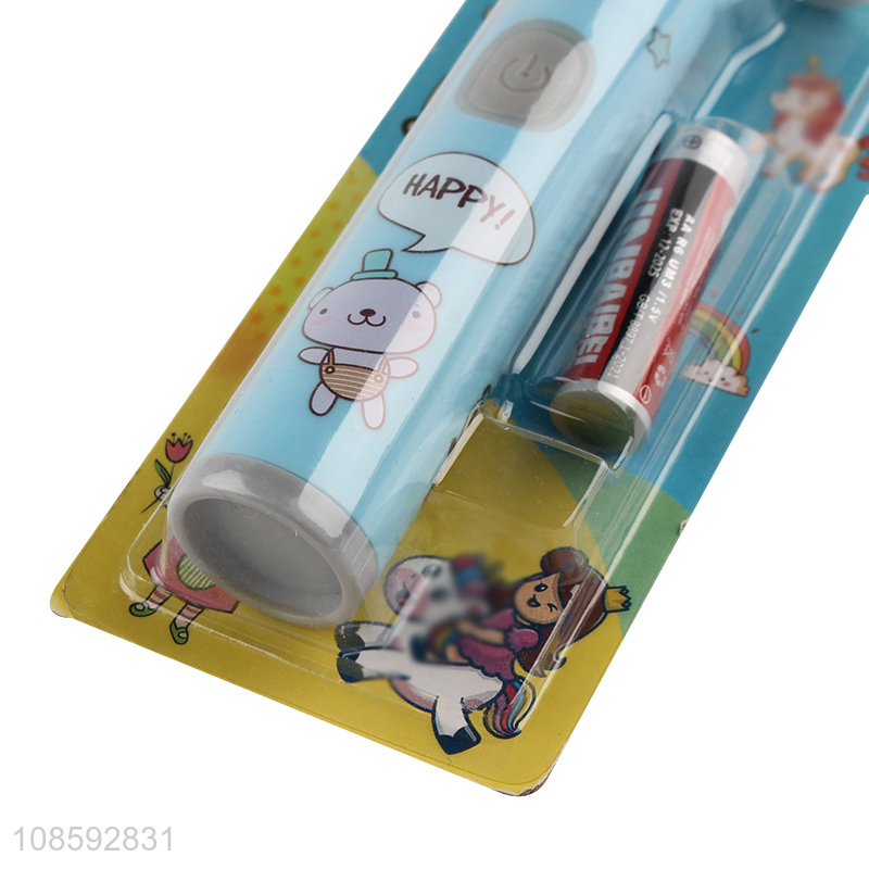 Online wholesale battery type children electric toothbrush