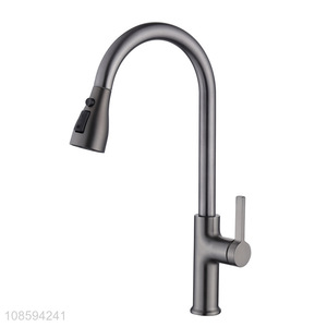 Hot selling brass kitchen faucet mixer tap with pull down sprayer