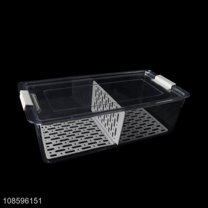 Good quality plastic fresh-keeping box refrigerator organizer bins