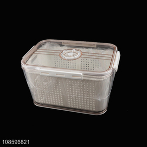 Best selling kitchen vegetable storage baskets fridge storage box