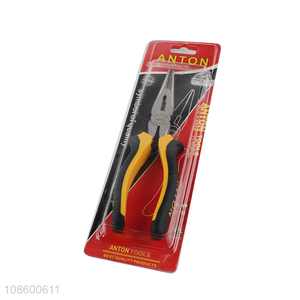 Wholesale 8 inch multi-function long-nose pliers steel hand tools