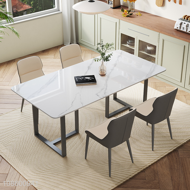 Popular products household restaurant rectangular dining table