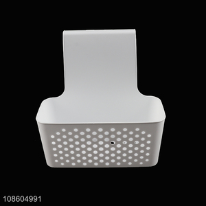 Good quality plastic wall mounted kitchen storage basket waste bin