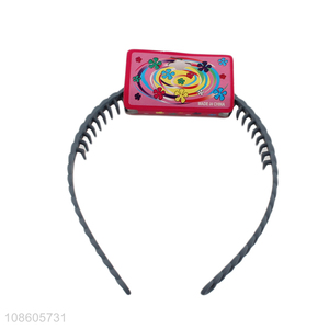 Good price fashion plastic hairband headband hair hoop headwear