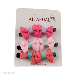 Wholesale bowknot hair clips hairpins hair accessories headwear