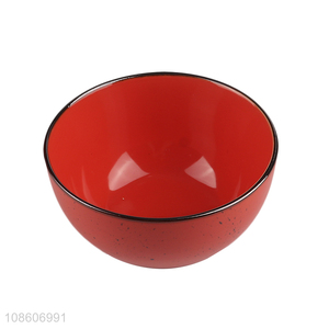 Factory price porcelain ceramic cereal bowl for salad noodle snack