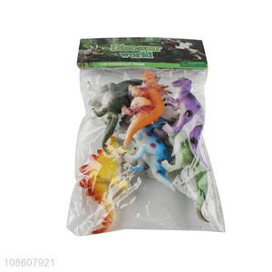 Wholesale 6pcs 6.5 inch dinosaur model toy animal model toys