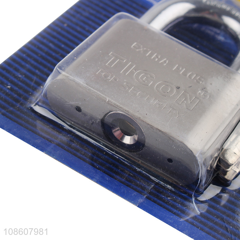 China products square type steel padlock door lock for sale