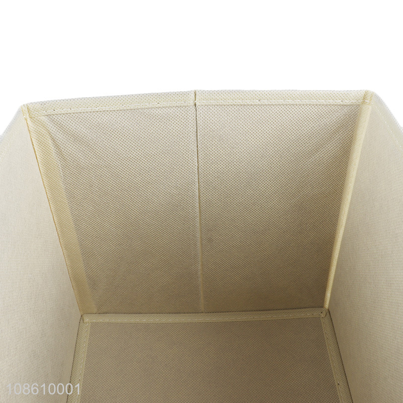 Wholesale folding nonwoven storage box wardrobe clothes organizer