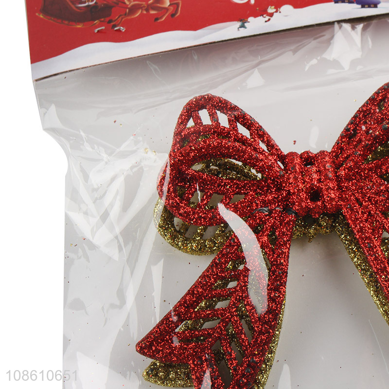 Latest design christmas gifts bow Christmas decoration