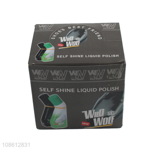 Factory wholesale shoes care shine liquid shoe polish