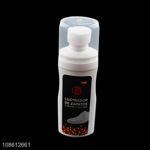 Top selling 75ml shoes care liquid shoes polish wholesale