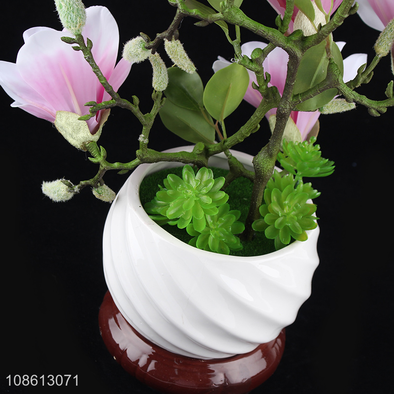 Top products natural simulation flower fake for indoor decoration