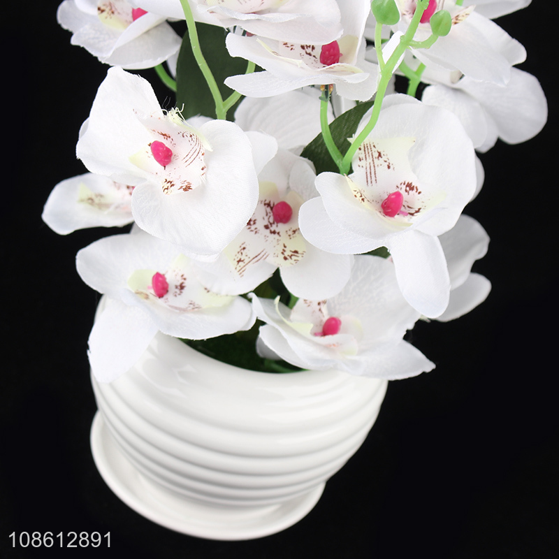 China products 5heads clothes artificial flower fake bonsai for sale