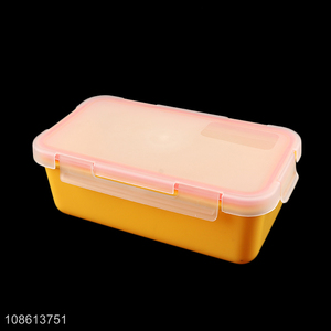 Wholesale eco-friendly airtight plastic food storage box food crisper