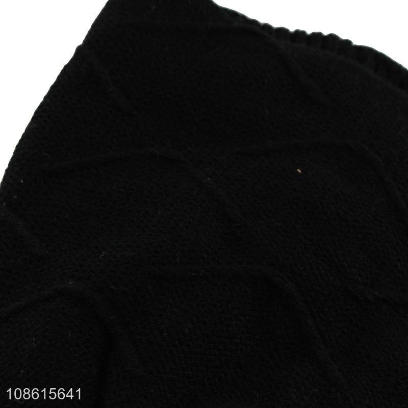 Latest design black men fashion beanies hat for sale