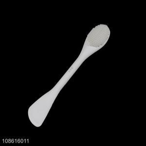 Wholesale double ended silicone face mask applicator spatula for cream