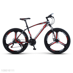 Wholesale 26 inch 24 speed shock-absorbing high-carbon steel frame mountain bike