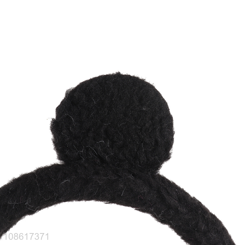 Hot selling cute retractable faux fur earmuff winter ear warmer