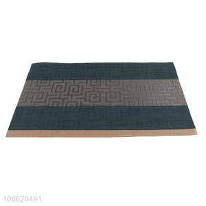 Hot selling reusable heat resistant anti-slip textilene <em>placemat</em>