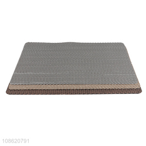 Hot selling heat resistant anti-slip braided textilene <em>placemat</em>