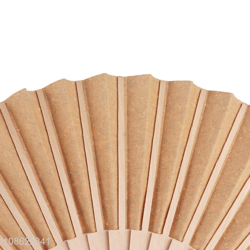 Online wholesale summer indoor outdoor folding hand fan