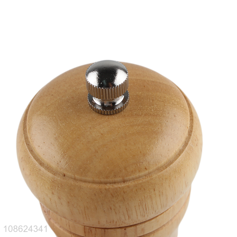 Good quality wooden pepper mill spice mills for cooking