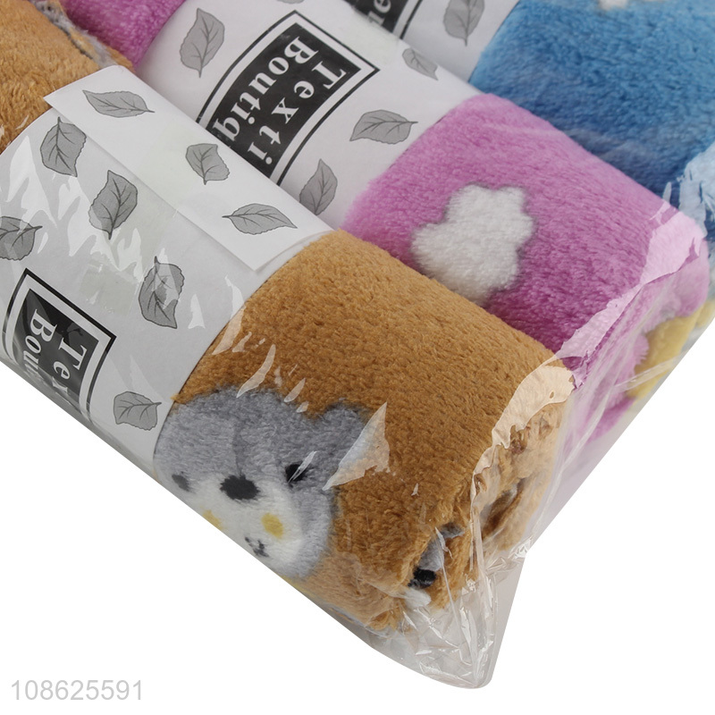 Wholesale from china soft microfiber cleaning towel hand towel