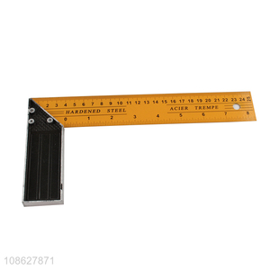 High quality 250mm multi-function angle square woodworking ruler