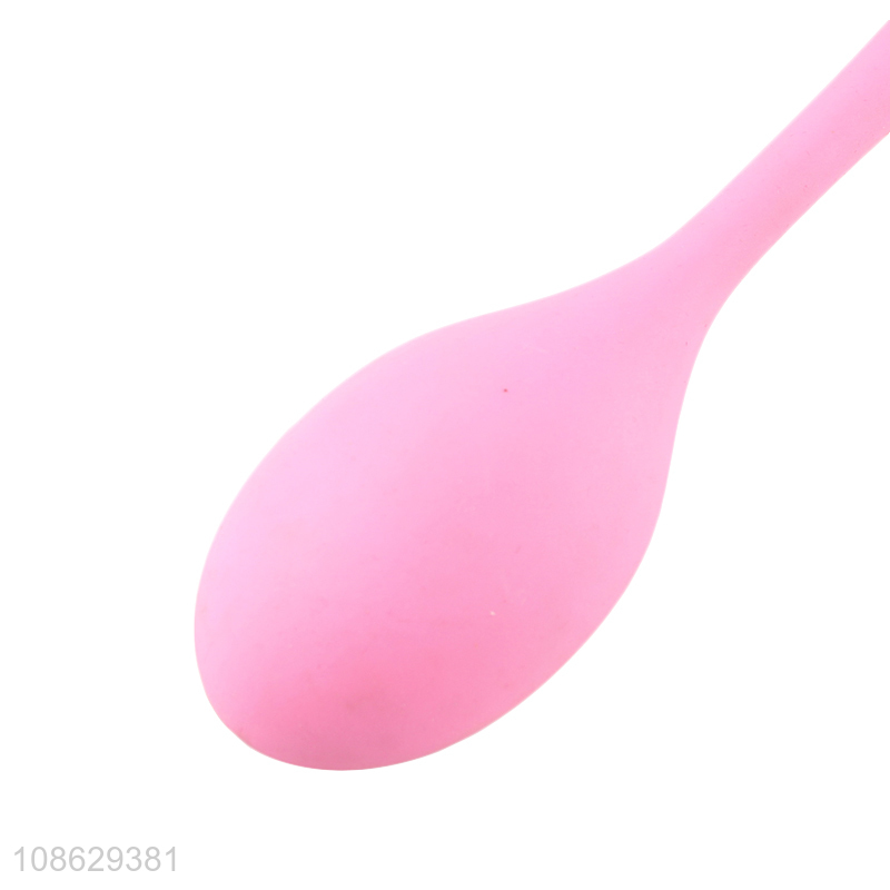 Wholesale food grade siliconebasting spoon silicone spoon for cooking