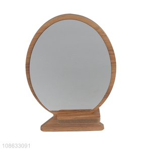 Factory price wooden dresser desktop <em>makeup</em> <em>mirror</em> for sale