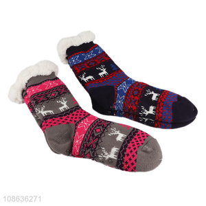 New arrival winter warm thickened anti-slip floor socks