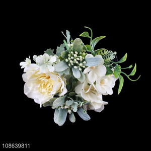 Good price indoor decoration artificial flowers lifelike bouque