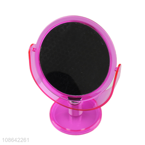 Factory supply round desktop makeup mirror cosmetic mirror