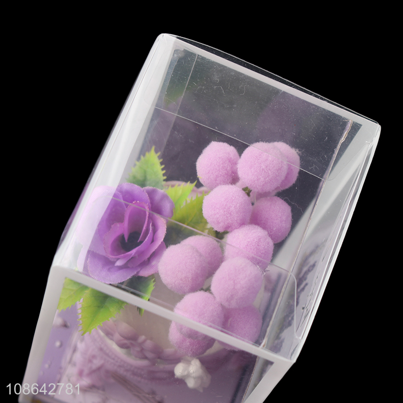 High quality novelty mini simulation flower decoration small gift box