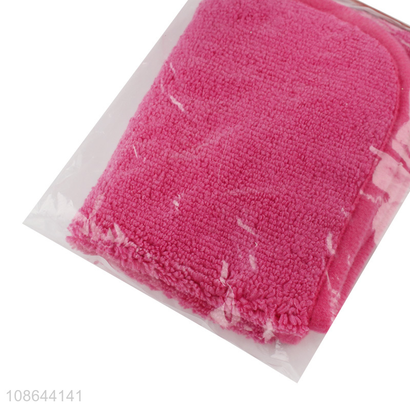 Good quality soft absorbent microfiber face towel for makeup removal