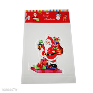 Factory direct sale christmas decoration window stickers wholesale