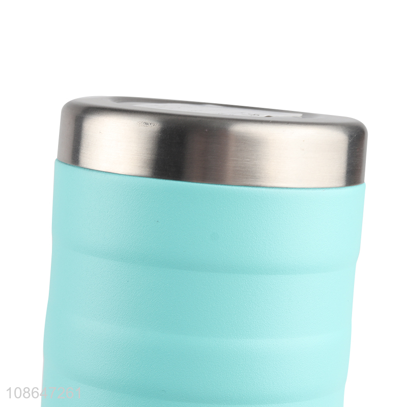 Yiwu market multicolor stainless steel vacuum thermal cup drinking cup